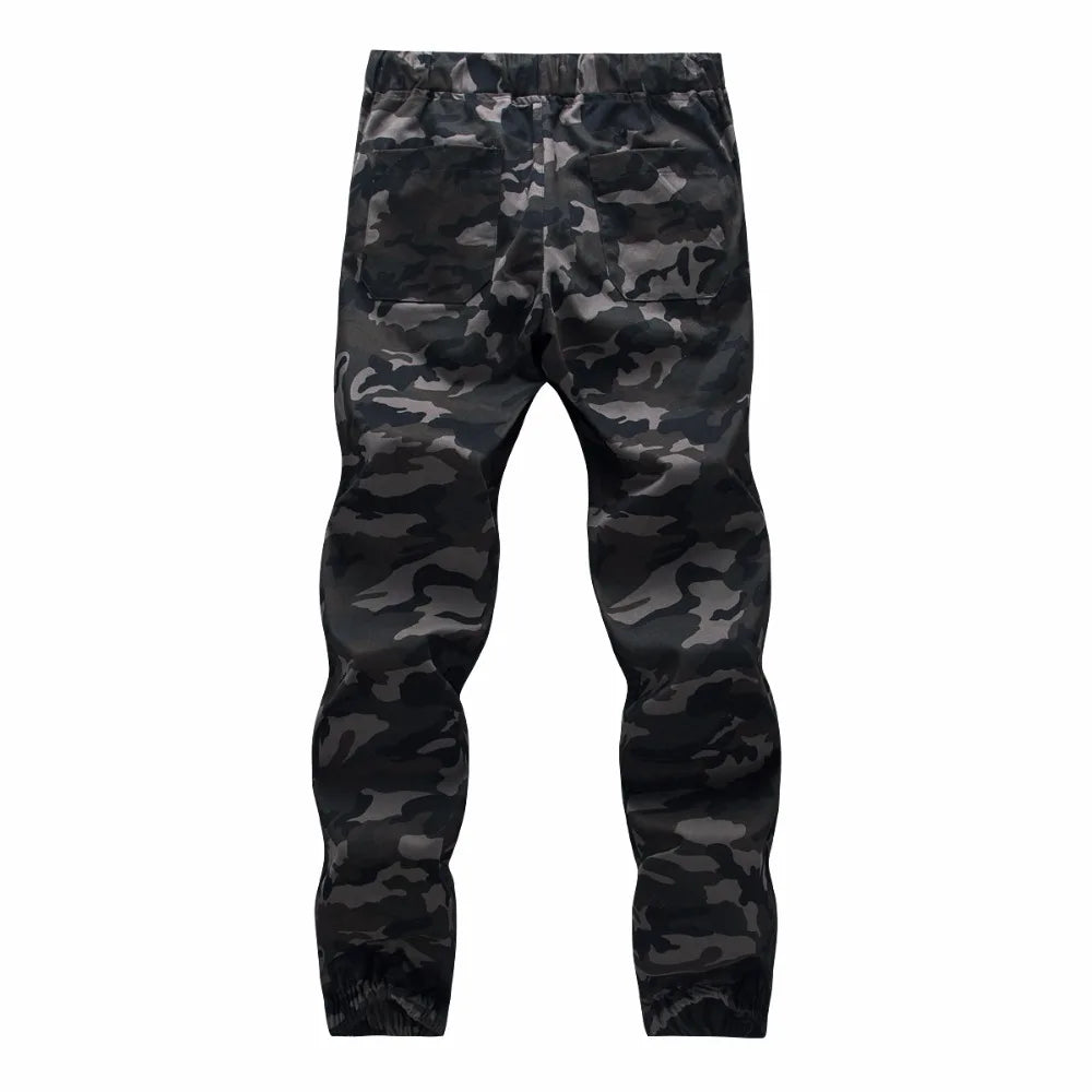 Men’s Pure Cotton Camouflage Jogger Pants