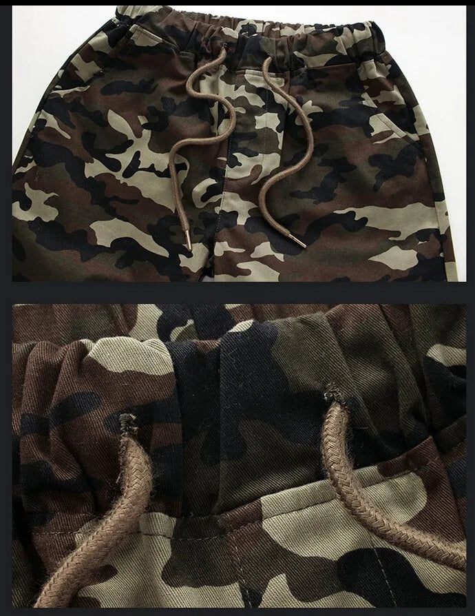 Men’s Pure Cotton Camouflage Jogger Pants