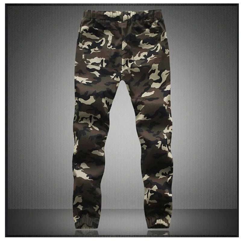 Men’s Pure Cotton Camouflage Jogger Pants