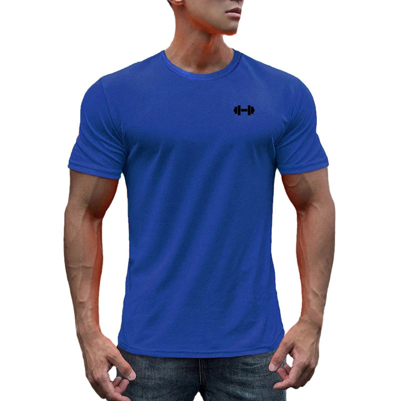 Men’s Quick-Dry Breathable Mesh Running Tee