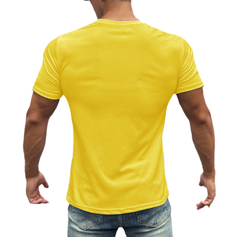 Men’s Quick-Dry Breathable Mesh Running Tee