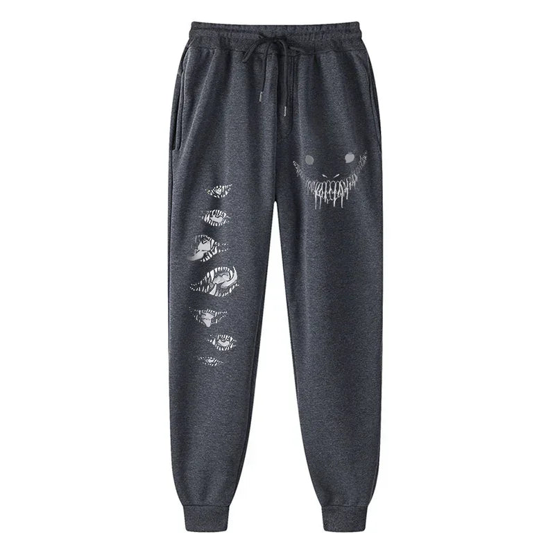 Anime Berserk Print Athletic Joggers for Men