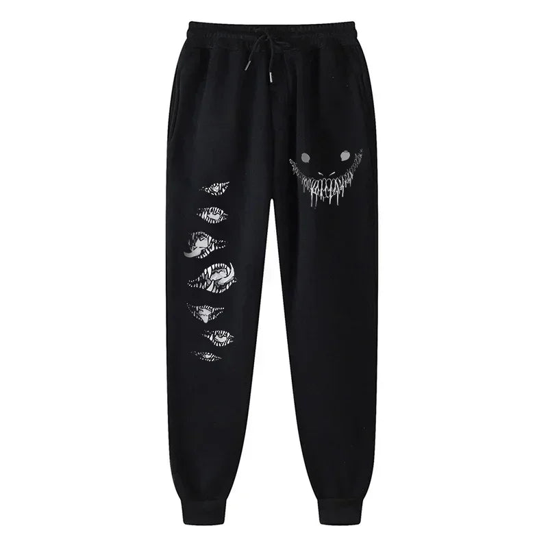 Anime Berserk Print Athletic Joggers for Men