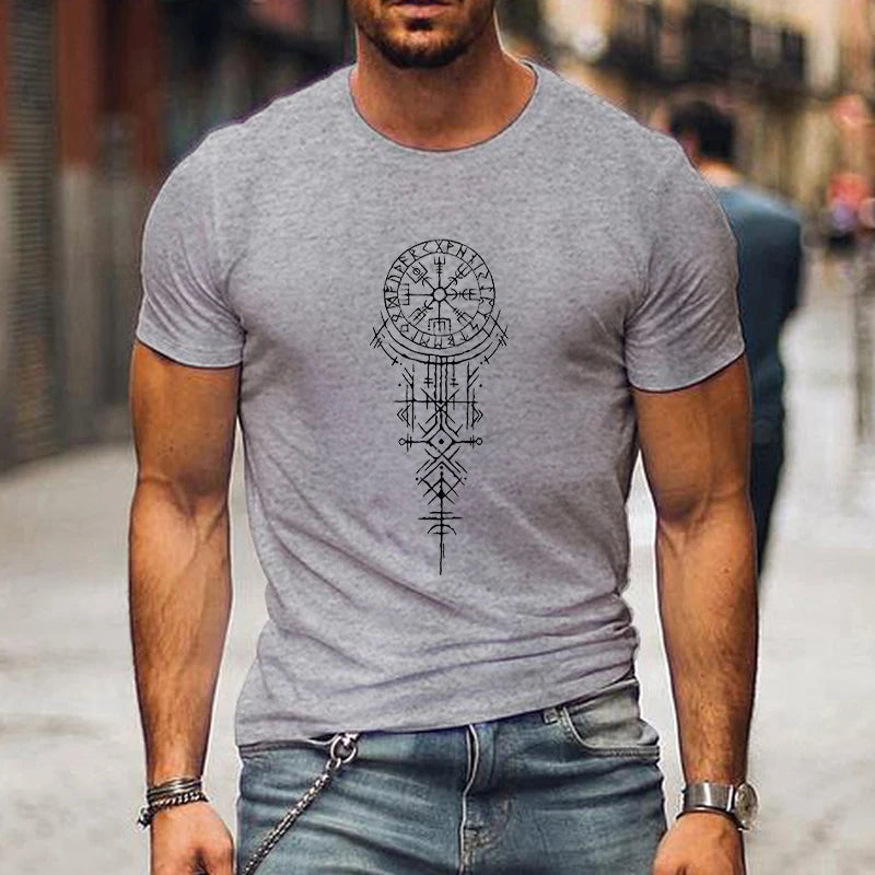 Runic Compass Graphic Tee