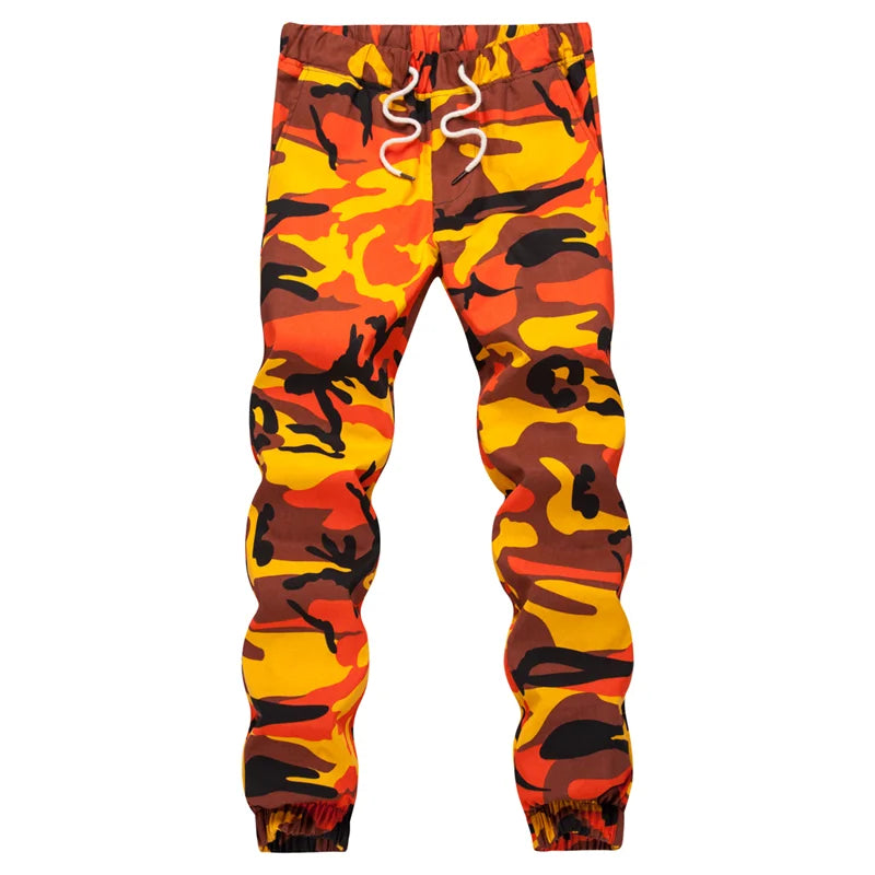 Men’s Pure Cotton Camouflage Jogger Pants