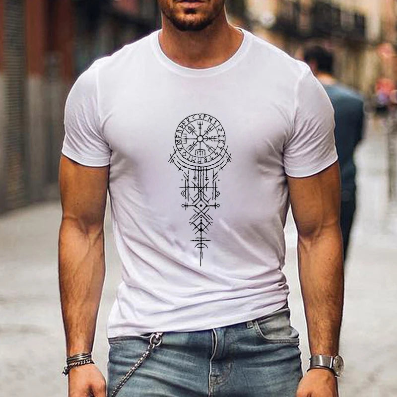 Runic Compass Graphic Tee