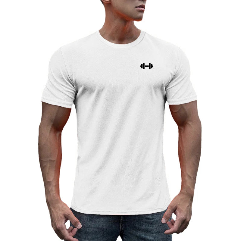 Men’s Quick-Dry Breathable Mesh Running Tee