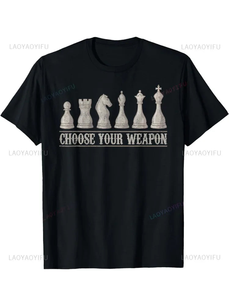 Chess Crew Neck Tee