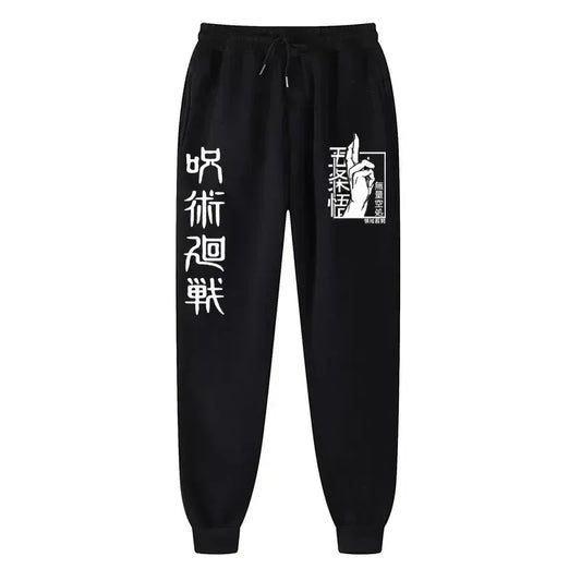 Men’s Anime-Inspired Fleece Joggers