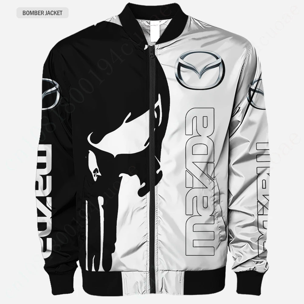 Mazda Harajuku Men's Techwear Bomber Jacket