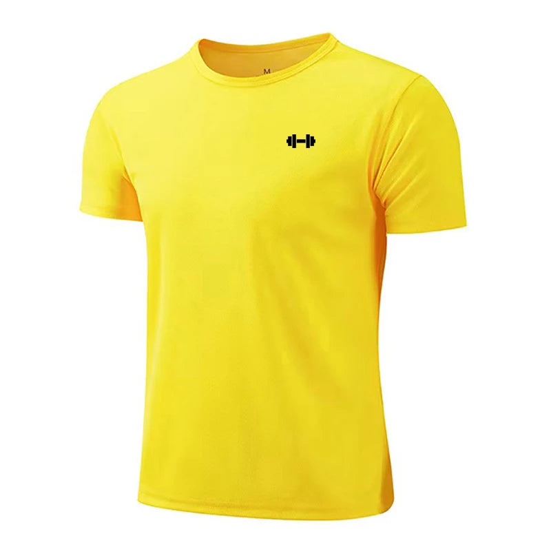 Men’s Quick-Dry Breathable Mesh Running Tee