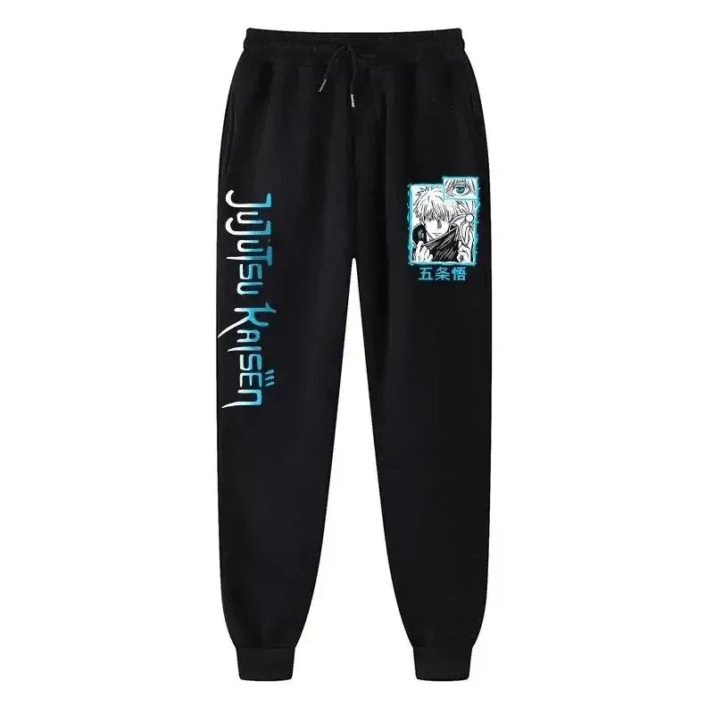 Men’s Anime-Inspired Fleece Joggers