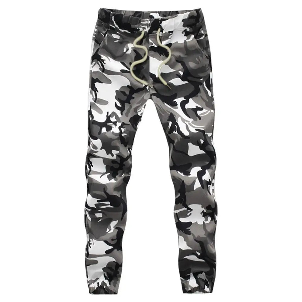 Men’s Pure Cotton Camouflage Jogger Pants