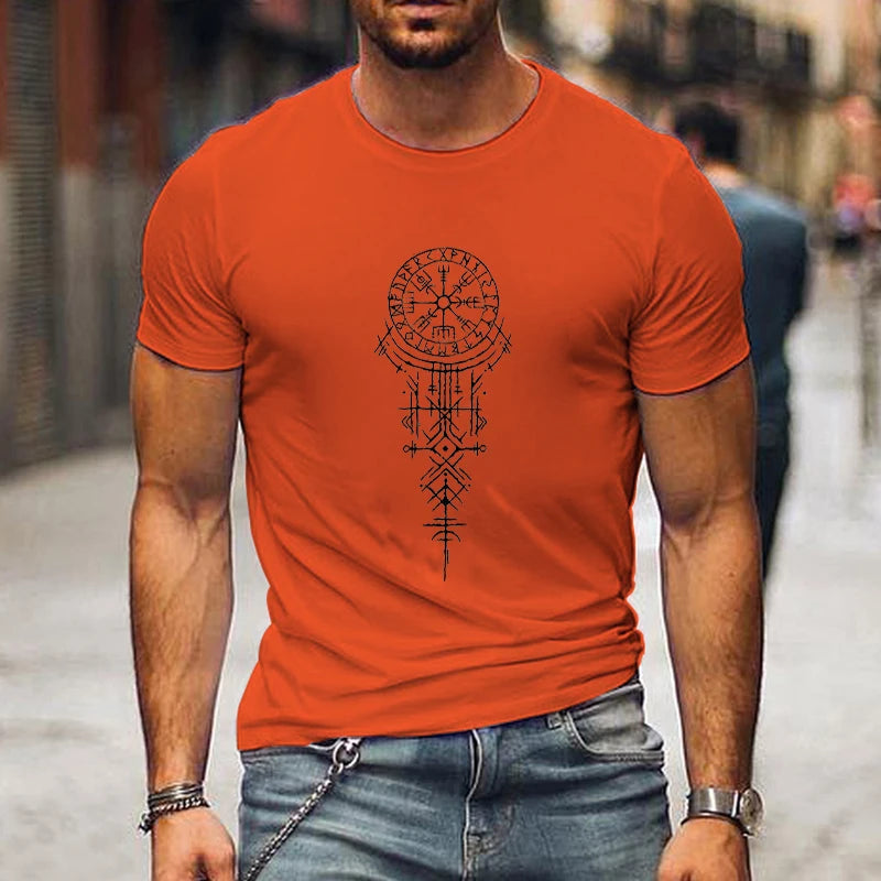 Runic Compass Graphic Tee