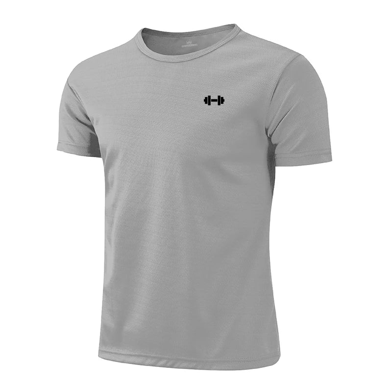 Men’s Quick-Dry Breathable Mesh Running Tee