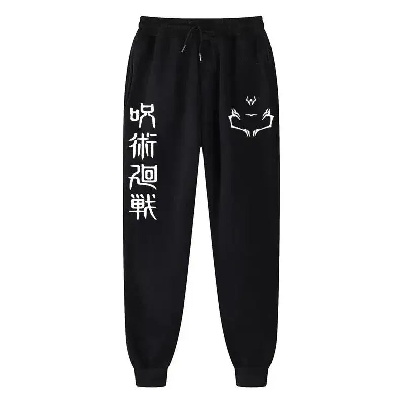 Men’s Anime-Inspired Fleece Joggers